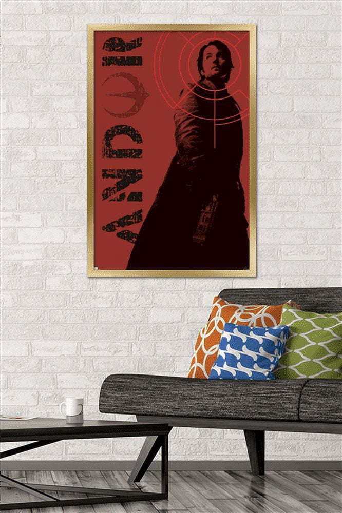 Jim Baldwin - Triple Dog Dare You Wall Poster, 14.725" x 22.375" Framed