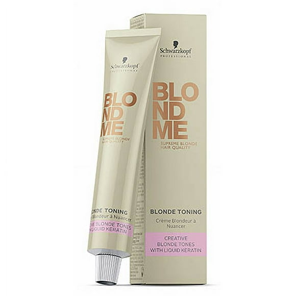Schwarzkopf BlondMe Blonde Toning Hair Color Creme Sand 2.11 oz