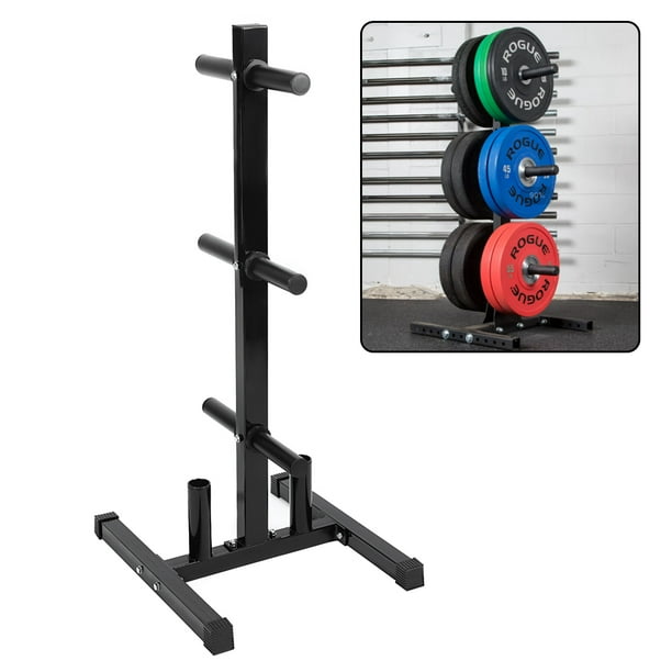 HECASA 2 Inch Olympic Weight Plate Rack Barbell Plate and Dumbbell