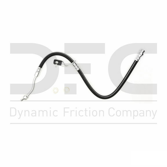 Front Left Dynamic Friction Company Brake Line Hose 350-21101 For 2010-2015 Hyundai Tucson, 2011-2016 Kia Sportage