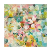 Trademark Fine Art 'Happy Garden' Canvas Art by Danhui Nai