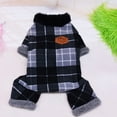 thumbnail image 5 of kladzum Dog Sweaters Dog Warm Shirt Plaid Four-Legged Clothing Fall and Winter New Clothing, Dog Sweaters, Small Dog Coat Warm Sweartershirts, 5 of 7