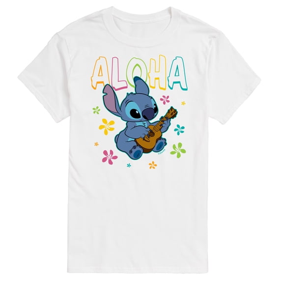 Lilo & Stitch - Aloha Stitch - Men's Short Sleeve Graphic T-Shirt