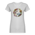 thumbnail image 2 of Beautiful Unicorn And Foal Shaped T-Shirt Women -Image by Shutterstock, Female XX-Large, 2 of 4