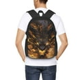 thumbnail image 4 of Fuzoiu Cool Black Gold Dragon Print Large Capacity Backpack,Travel Backpack,Laptop Bag,College School Rucksack Bag,for School, Travel & Outdoor Activities, 4 of 6