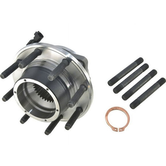Front Wheel Hub Assembly - Compatible with 2011 - 2016 Ford F250 Super Duty 4WD 2012 2013 2014 2015