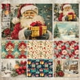 thumbnail image 3 of Handmade Scrapbook Art Craft Paper, A5 Size 16 Sheets Single Sided Special Origami Paper for Scrapbooking Junk Journal Journaling Supplies DIY CardStock Materials, 3 of 6