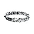thumbnail image 5 of lanema Retro Dragon Link Chain Bracelet Spring Hook Clasp Wristband Gothic Dragon Curb Chain Bracelet Jewelry Gifts, 5 of 20