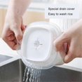 thumbnail image 2 of Microwave Rice Cooker Multi-Function Steamer Hot Soup Cooking Lunch Box Kitchen Cooking Utensils, 2 of 5