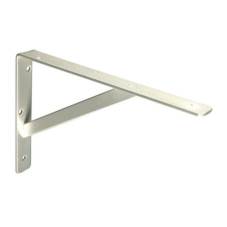

Knape & Vogt Bracket 500mm 19.69 5mm 3/4 1200 Lb Steel Titanium Finish Case of 10