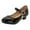 Black, variant on Zofedap Childrens Girls Dress High Heels Shoes Casual Breathable Baby Kids Mary Jane Sandals Ankle Comfy Dance Non Slip Shoes Girls Dress Shoes White for 1 Big Kids