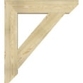 thumbnail image 3 of Ekena Millwork 6"W x 34"D x 38"H Traditional Slat Rough Sawn Bracket, Douglas Fir, 3 of 4