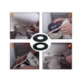 thumbnail image 4 of Juego de 2 sellos de goma para inodoro 385316140 385311462 para remolcar RV, color negro, 4 of 5