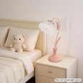 thumbnail image 3 of Tiffany Style Table Lamp E27 Bedside Lamp Floral Glass Lamp Dimmable Lamp+Remote, 3 of 10