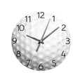 thumbnail image 1 of Cateissary Decoración de pared sin bordes, reloj de tablero trasero para el hogar, decoración de reloj, decoración del hogar, forma de bola, Electrodomésticos 10 pulgadas【2】, 1 of 6