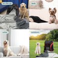 thumbnail image 2 of Katziela Pet Blanket, Premium Cat and Dog Blanket, Soft Throw Blankets for Cozy Homes, Light Gray, 2 of 8