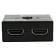 thumbnail image 2 of Conmutador distribuidor bidireccional divisor bidireccional HDMI de alta definición negro, 2 of 9