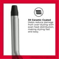 thumbnail image 3 of Revlon Perfect Heat 3/4" Triple Ceramic Curling Iron, Black, 3 of 7