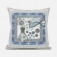 thumbnail image 2 of Love Your Vase Peacock Throw Pillow with Removable Cover in Pink Beige Gray White 16x16, 2 of 9