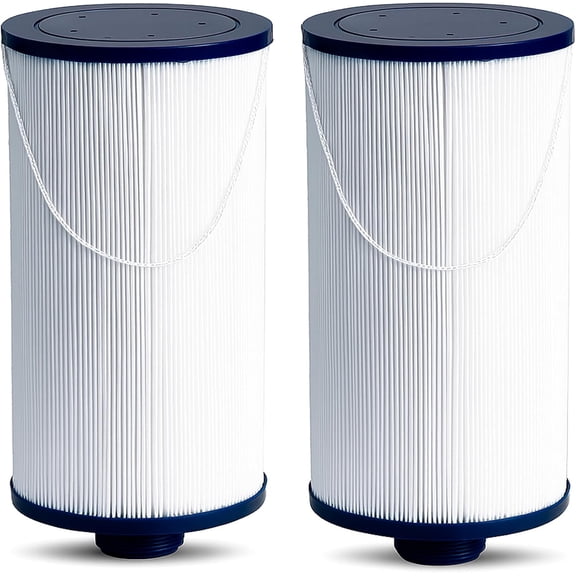 HQRP Spa Filter Replacement for Pleatco PFF42TC-P4, Filbur FC-2402, Unicel 5CH-37, Watkins 303279, Lifesmart 78460 Compatible with Freeflow, Fantasy, Aquaterra, Azure, Aspire Hot Tub Filters 2-Pack