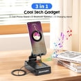 thumbnail image 2 of Gifts for Men Women,Adjustable Cell Phone Stand with Bluetooth Speaker and Charging Function,Cool Tech Gadgets Gift Idea for Dad Mom Birthday, 2 of 4