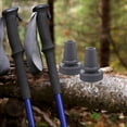 thumbnail image 2 of HINTRMENT Walking Canes Tip Walking Stick Rubber Tips Protect Walking Stick 1Pcs Grey, 2 of 8