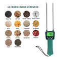 thumbnail image 5 of Digital Grain Moisture Meter Tester compatible with Wheat,Corn,Rice,Peanut,Soybean,Flour,Feed,Peanuts,Sesame,So, 5 of 5