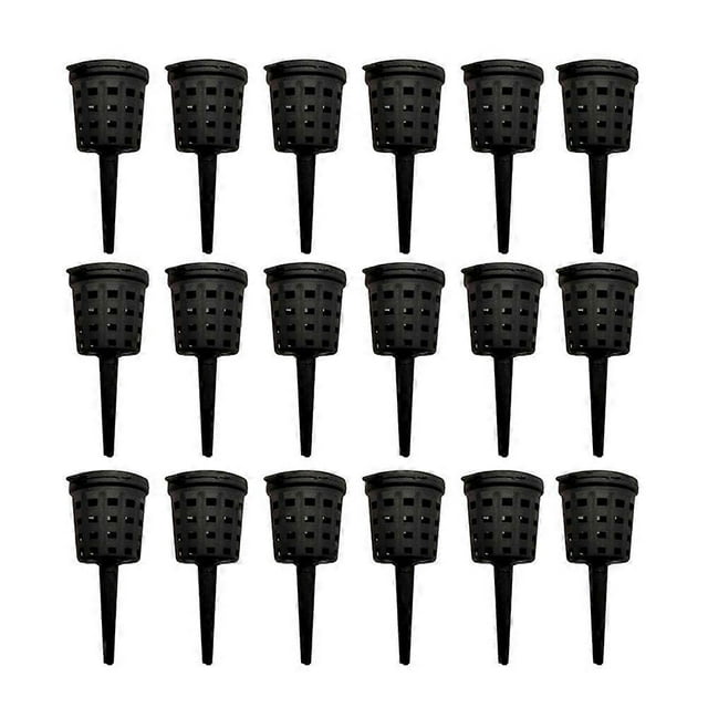 100pcs Plastic Fertilizer Boxes Bonsai Fertilizer Baskets Reusable Plant Fertilizer Baskets