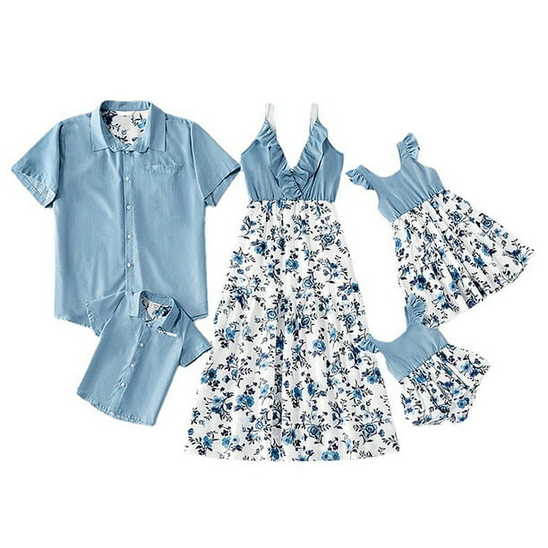mommy and me denim outfits