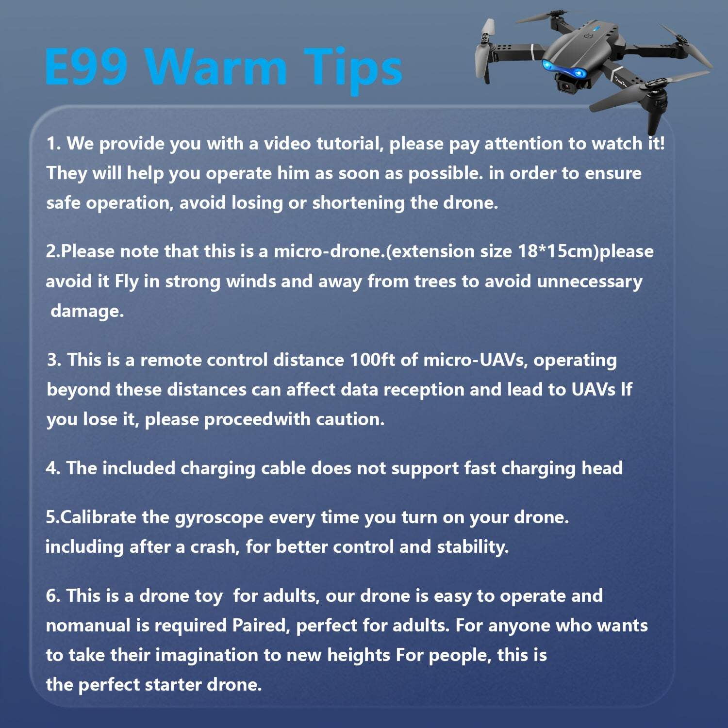 E99 Dual Camera Foldable RC Drone With One-Click Takeoff & Landing, Remote Control Quadcopter For Beginners