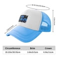 thumbnail image 6 of PAYOHTO Kids Dragon Baseball Hat Back Adjustable Mesh Breathable Hats Sky Blue Trucker Cap Outdoor Fishing Sun Caps for Boys or Girls ages 4-10, 6 of 9