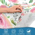 thumbnail image 4 of Coolnut Window Valance -Pink Flowers Kitchen Curtain - Curtains Rod Pocket Blackout Valance Topper Curtains for Kitchen Bathroom, 1 Panel, 54x18in Home Decor, 4 of 6