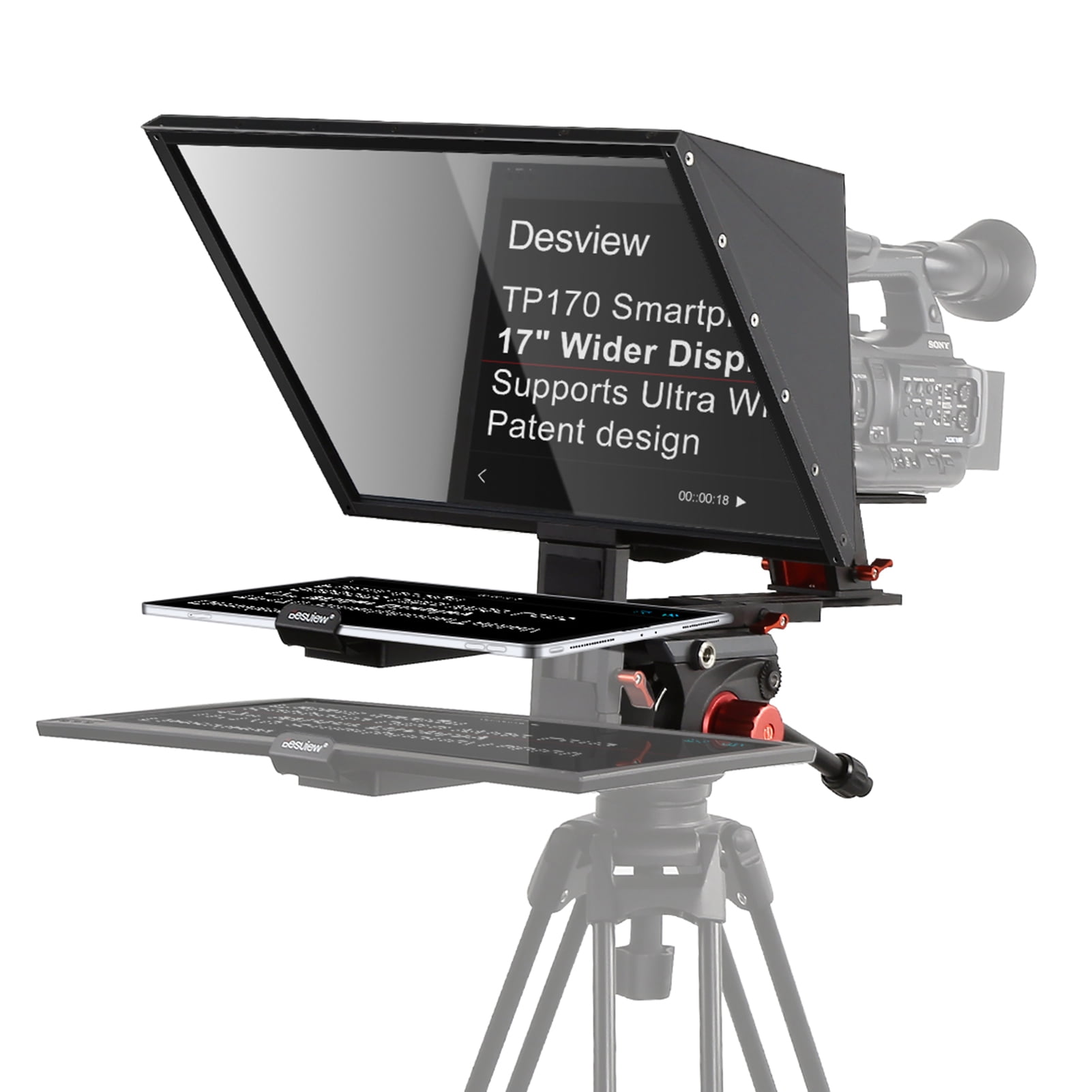 Besview TP170 Portable Teleprompter Prompter