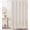 Natural-72"W x 72"L (Pack of 1), variant on White Farmhouse Boho Shower Curtain With A Ruffle Hem Linen Blend For Bathroom 72"x72"