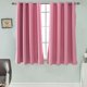thumbnail image 2 of Cortinas Opacas Con Aismiento Térmico De 1 Panel Para Sa De Rosa 52x45 pulgadas Sunnimix Cortinas opacas para ventanas, 2 of 8