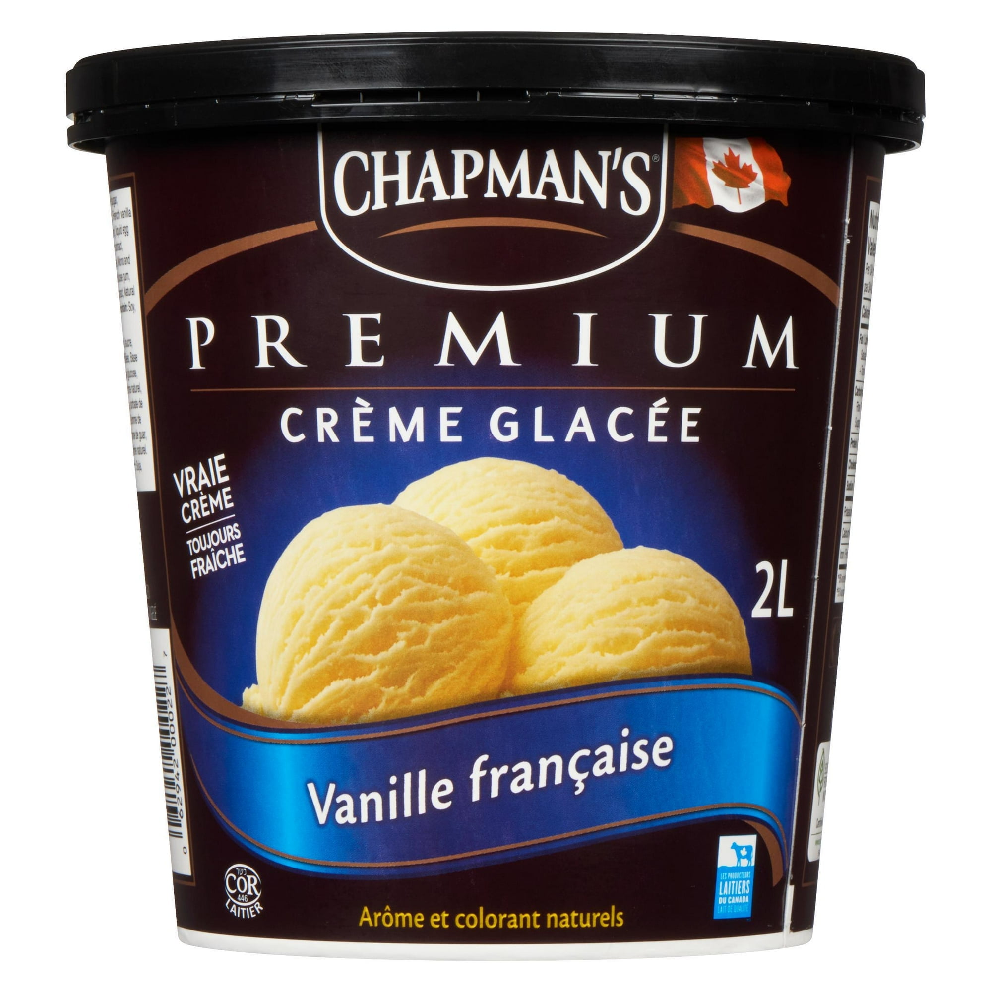Chapman's Premium French Vanilla Ice Cream in a Tub, 2L