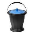 thumbnail image 5 of Serenable Spittoon al with Lid Potty al Pot Night al Toilet Portable Bedpan Chamber Pot for Woman Travel Elderly Children Deep Blue Lid, 5 of 9