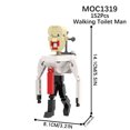 thumbnail image 1 of Amyove Skibidi Toilet Building Blocks Cartoon Game Character Building Bricks For Kids Birthday Gifts Fans Collection, 1 of 9