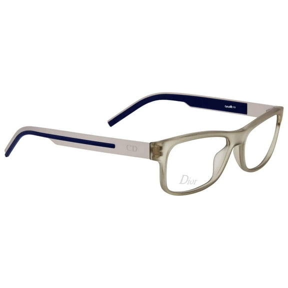 Dior Demo Lens Rectangular Men's Eyeglasses BLACKTIE1850J1Y54