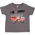 thumbnail image 3 of Inktastic I'm 3 Fire Truck 3rd Birthday Boys or Girls Toddler T-Shirt, 3 of 5