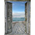 thumbnail image 1 of Cuadros Decorativos 5D DIY Diamond Painting Kits Full Square Drill Sea Out Door Mosaico Imagen Pared DQrwqpou Nuevos Originales, 1 of 8