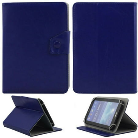 Universal Case for 10 inch Tablet,Syncont Folio Leather Case with Stand for Galaxy Tab A 10.1/Tab S3 9.7",for Kindle Fire HD 10,for Lenovo Tab E10/Tab 4 10 and more 10 inch Tablet,Dark Blue