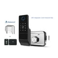 thumbnail image 2 of Door Lock, Waterproof Tuya Smart Door Lock Digital Password Double-sided Fingerprint Electronic Rim Lock For Outdoor Iron Gate Door ,Easy to Install, 2 of 7