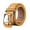 Yellow, variant on Imitation leather Wide Waist Belts for Men Metal Pin Buckle Belt Fashion Versatile Elastic Cinch Belt Black One Size