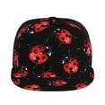thumbnail image 2 of Bingfone Baseball Cap,Snapback Trucker Hat for Men & Women with Adjustable-Beautiful Red Ladybug, 2 of 9