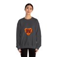 thumbnail image 4 of Wild Love Tiger Print Unisex Heavy Blend™ Crewneck Sweatshirt, 4 of 4