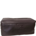 thumbnail image 2 of Amerileather 23-4 Amerileather Madison Leather Toiletry Bag, Dark Brown, 2 of 9