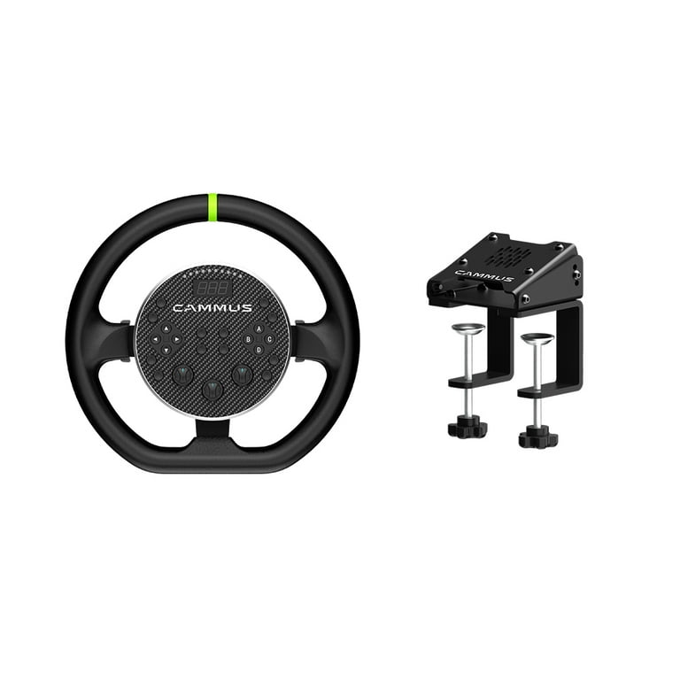 CAMMUS C5 PC Gaming Racing Wheel Bundle with Direct Drive, Pedals 