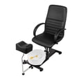 thumbnail image 1 of Silla para Pedicure, Incluye Banco y Máquina de Hidromasaje, Altura Ajustable (Negro), 1 of 5