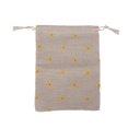 thumbnail image 3 of 10 Linen Jute Sack Jelry Drawstring Gift dding Favor - Yellow Daisy BLESIY Bolsa de lino, 3 of 8